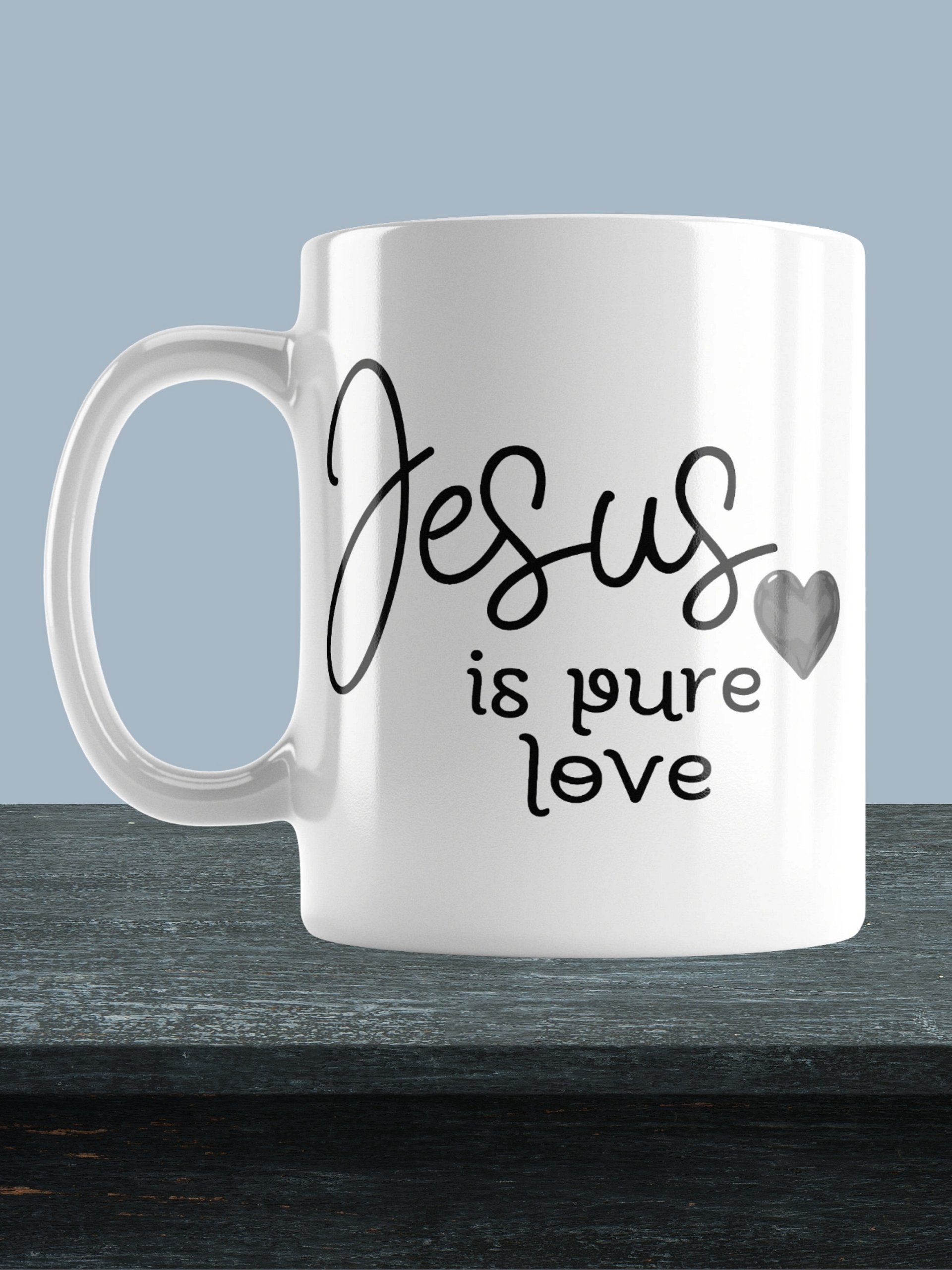 Jesus Is Pure Love Mug product image (1)
