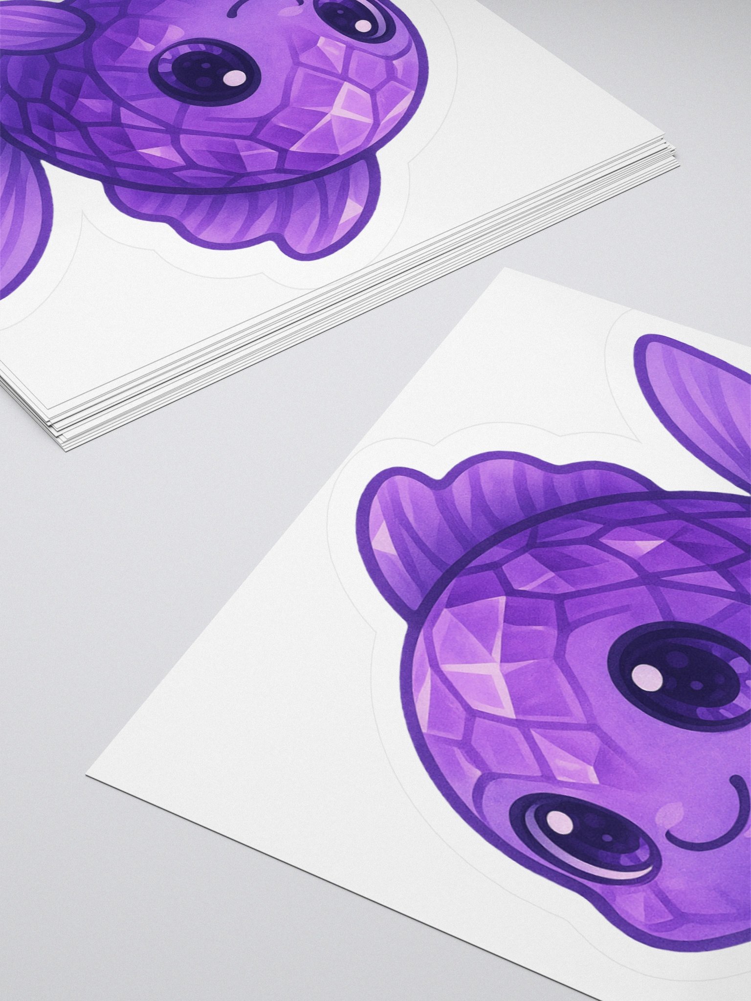 Amethyst #2 Fish Sticker product image (8)