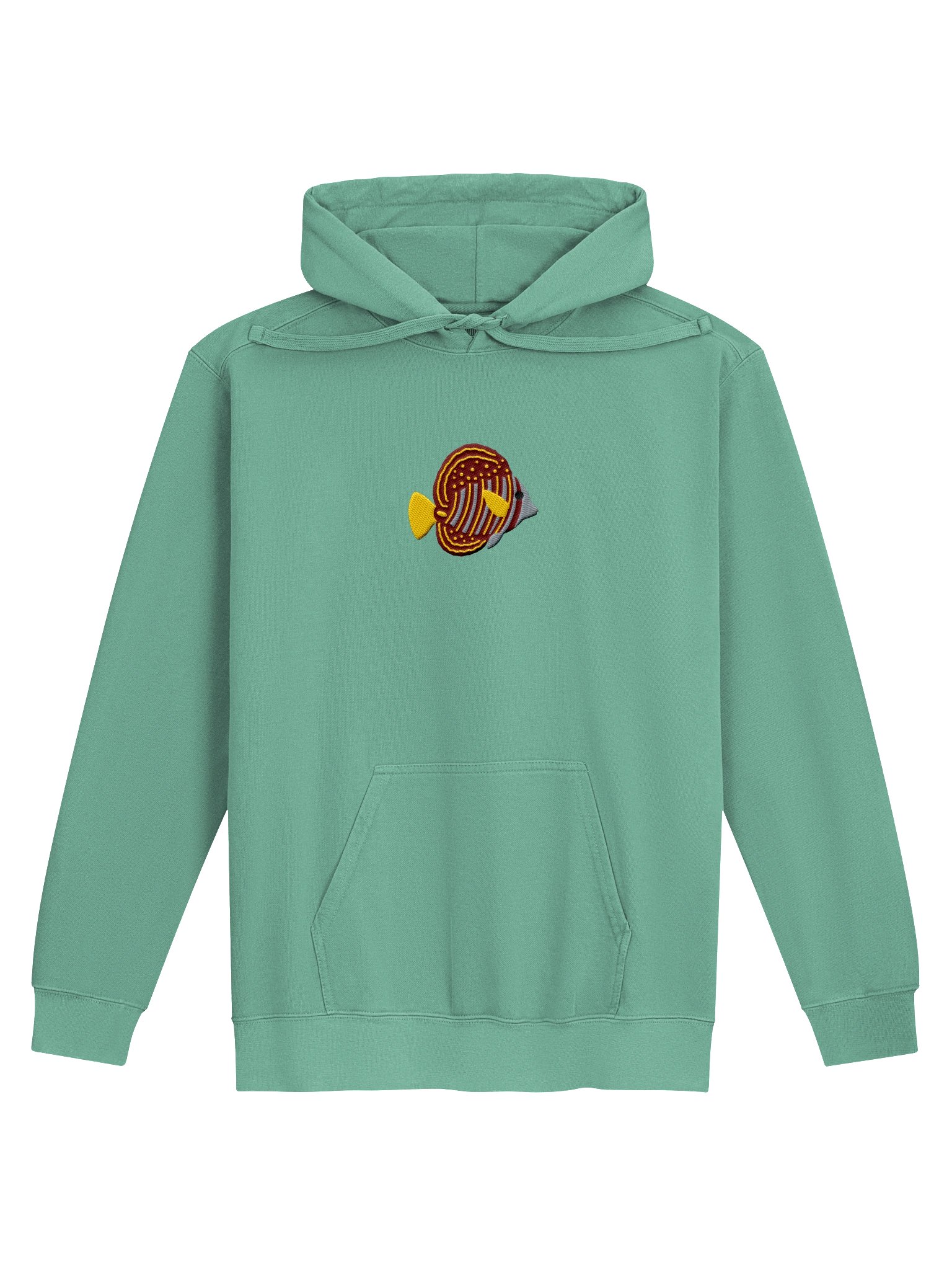 Sailfin Tang Embroidered Hoodie | Saltwater Reef Aquarium Fish & Ocean Lover Apparel product image (4)