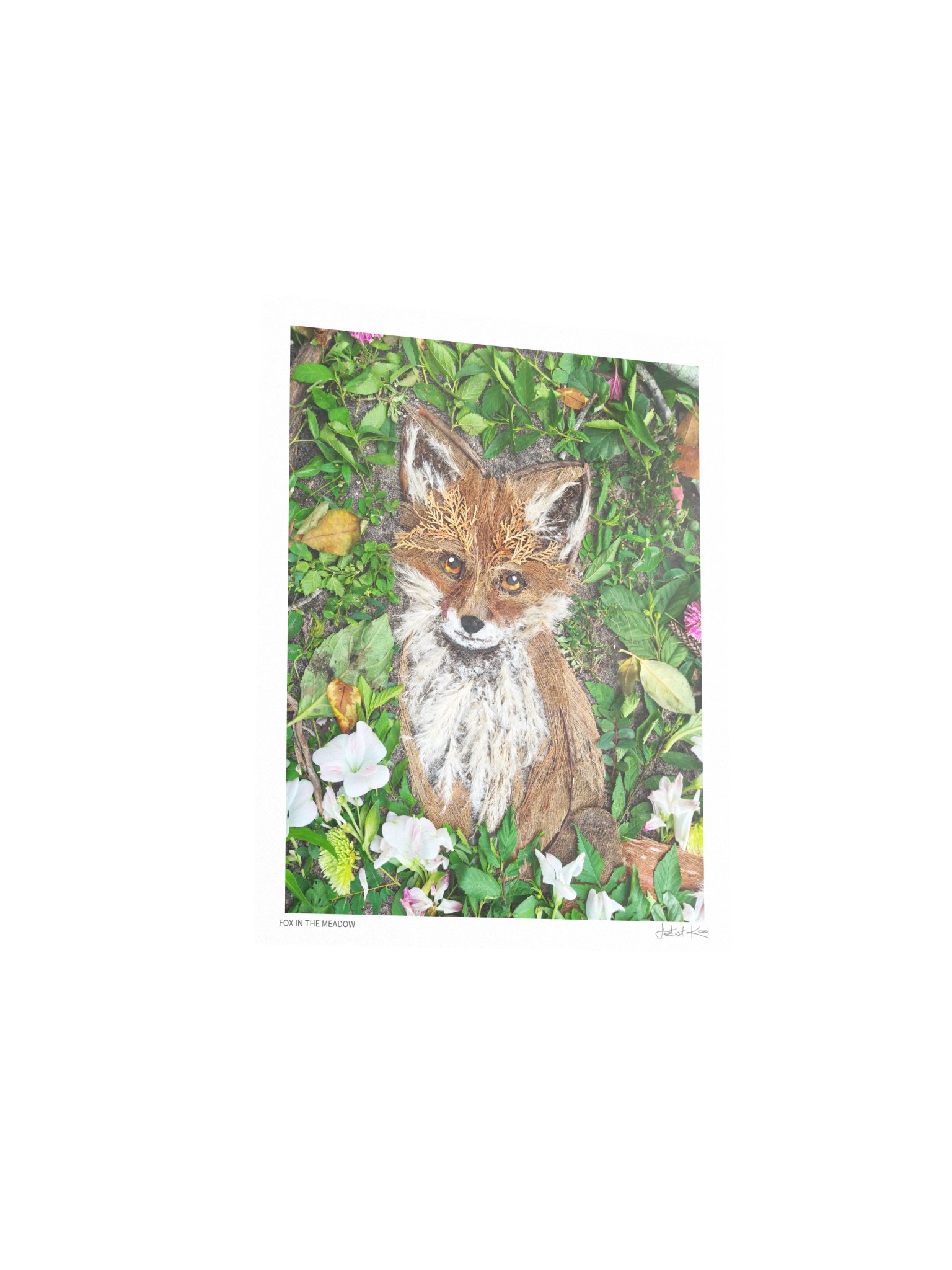 FOX IN THE MEADOW | Nature Art Print product image (4)