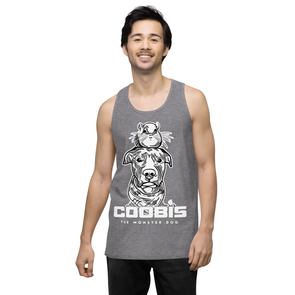 Coobis The Monster Dog Tank Top (With Chinchilla) product image (2)