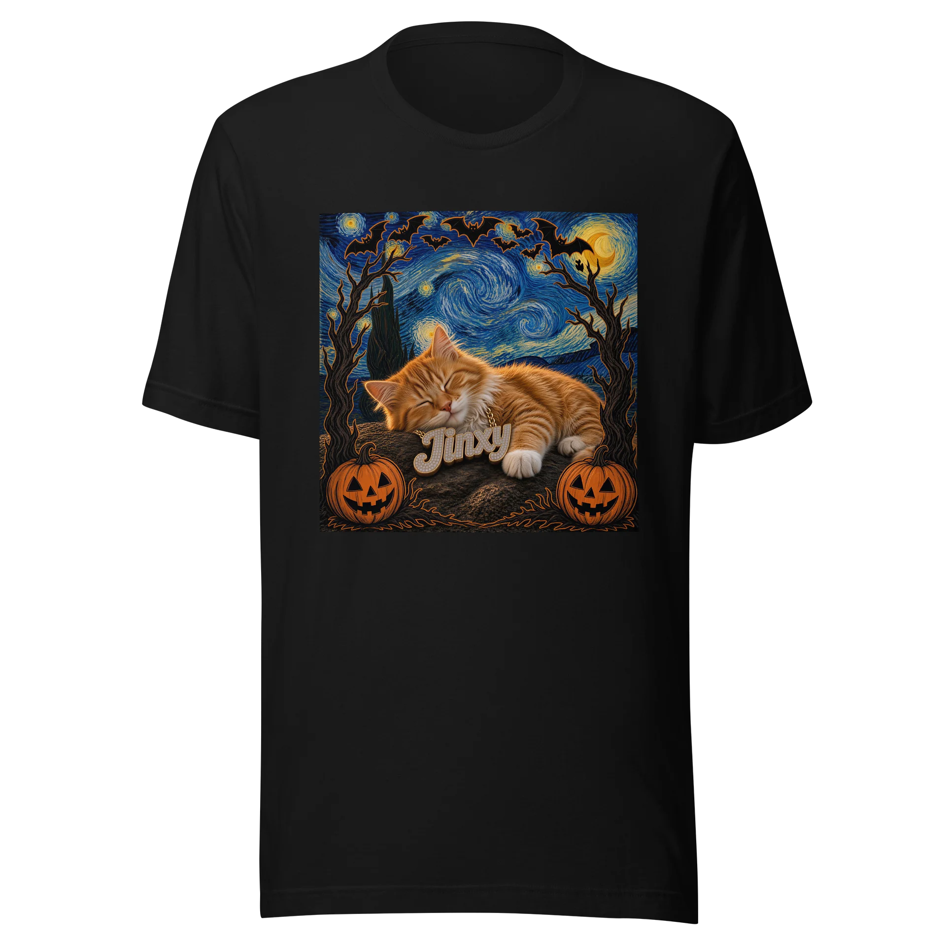 Women's Jinxy's Starry Halloween Night Tshirt product image (1)