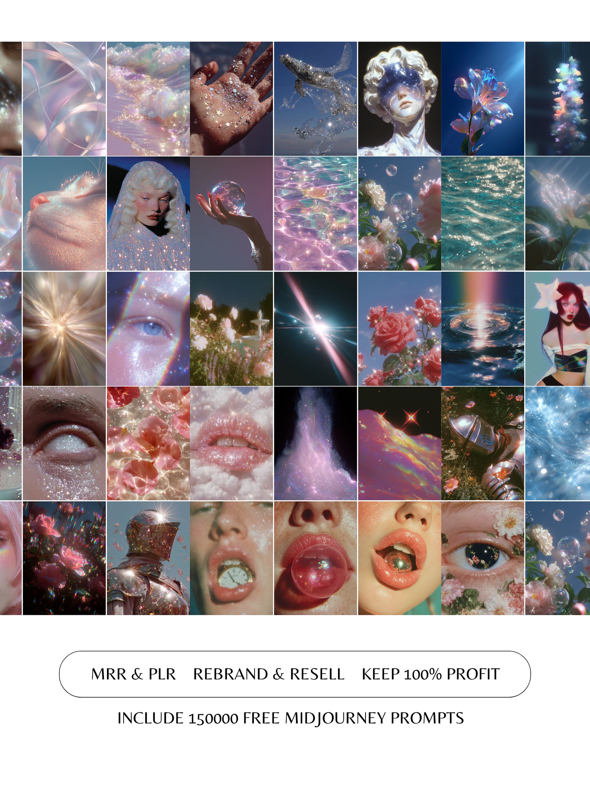 Spiritual Glow | 50 Aesthetic Stock Images (MRR Included) product image (6)