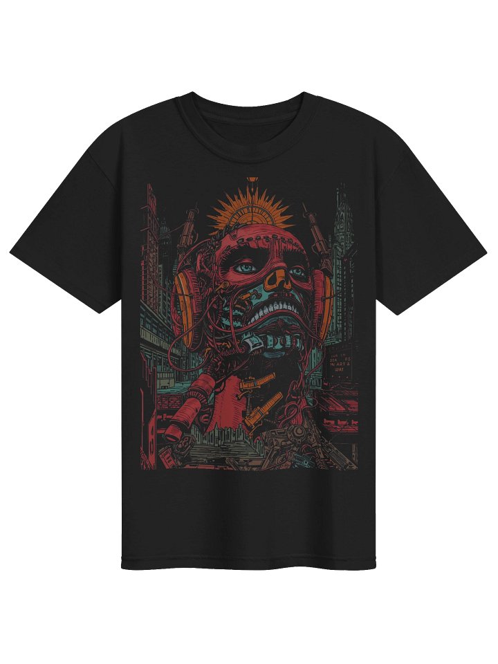 Cybernetic Soundwaves Heavyweight T-Shirt product image (1)