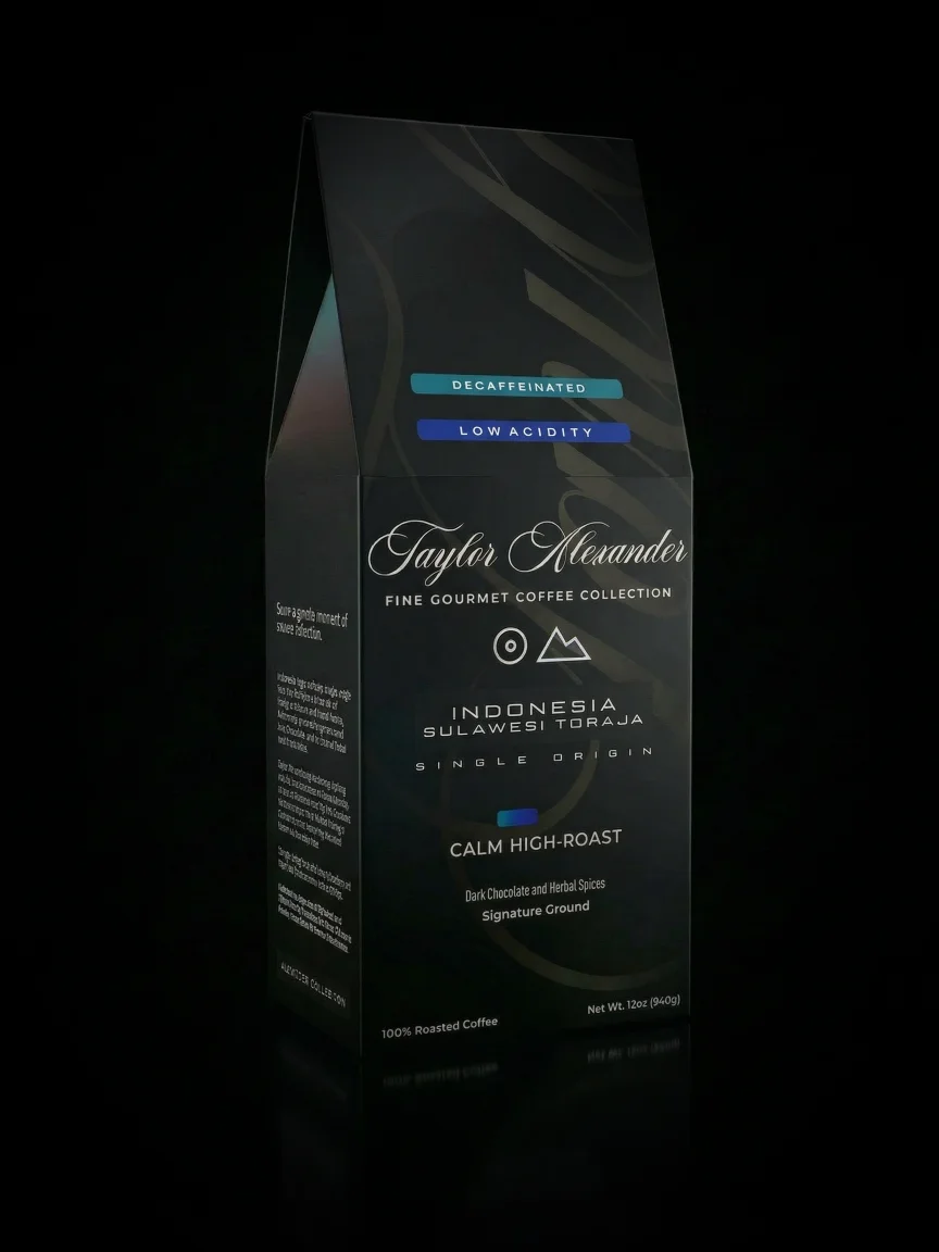 ▣ Calm High-Roast, Decaf. Medium Single Origin product image (1)