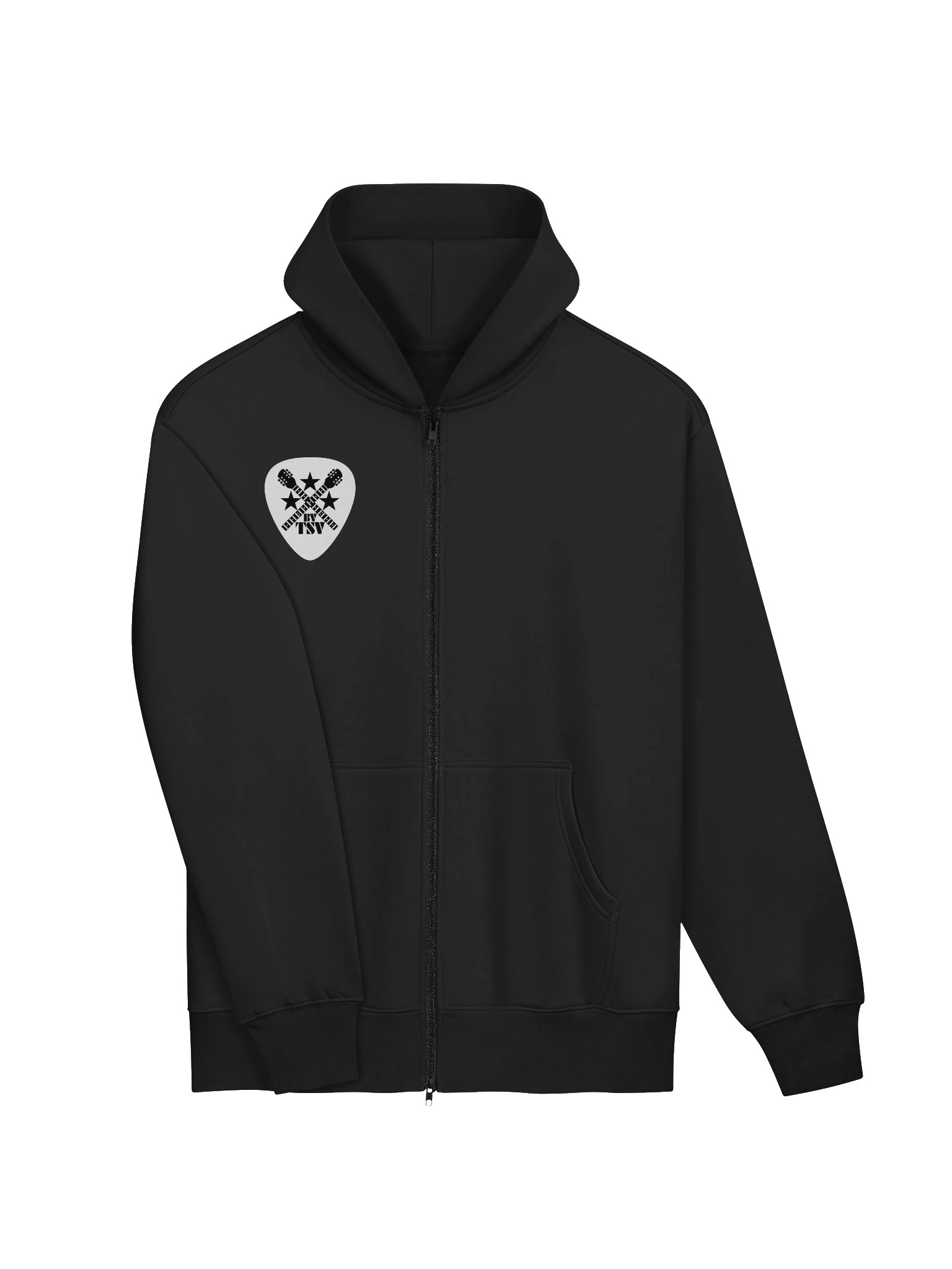 Three Star Villains | Chapter Zip Hoodie (Black) product image (3)