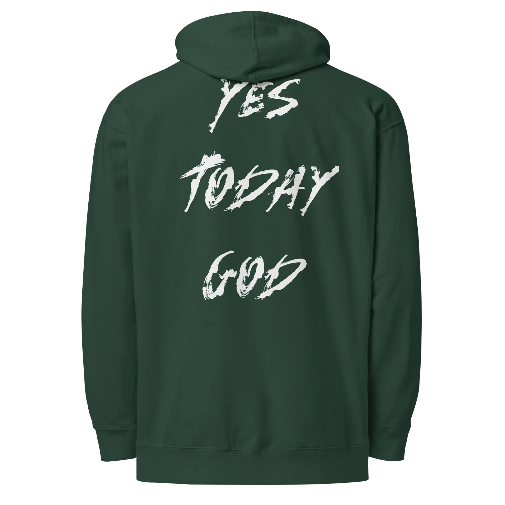 The Lives On HIGH | YTG STEALTH | UNISEX Hoodie | Alpine Green product image (2)