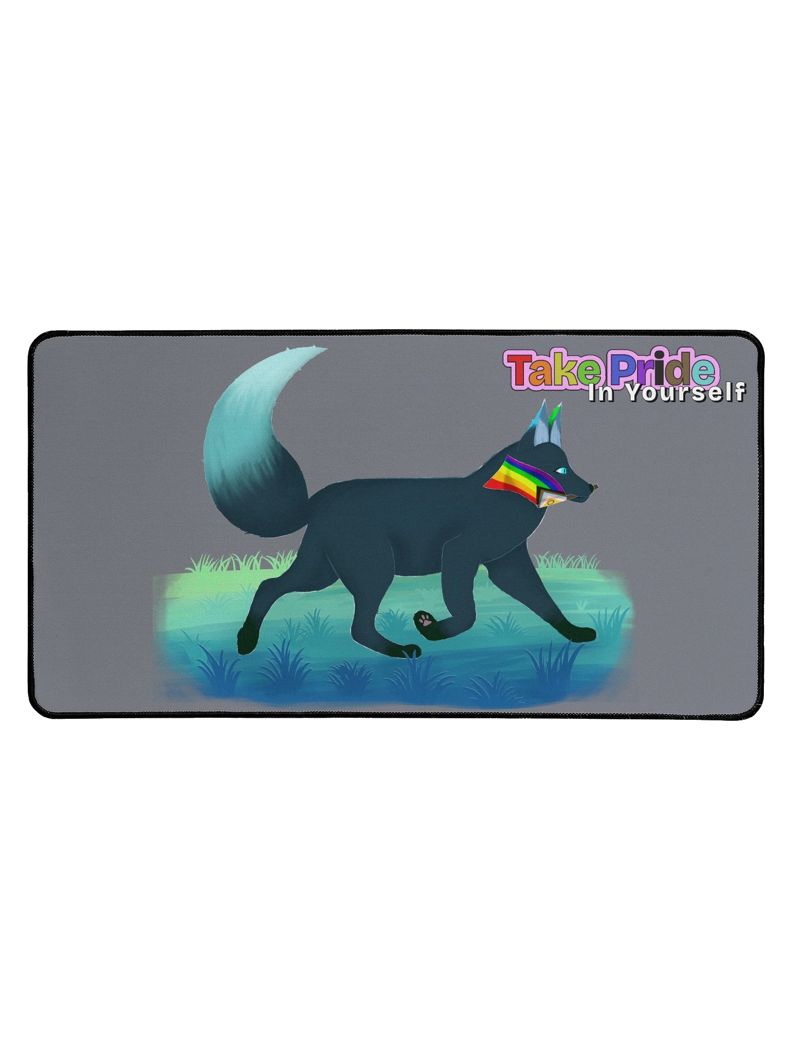 Pride Flag - Take Pride In Yourself Desktop MousePad product image (1)