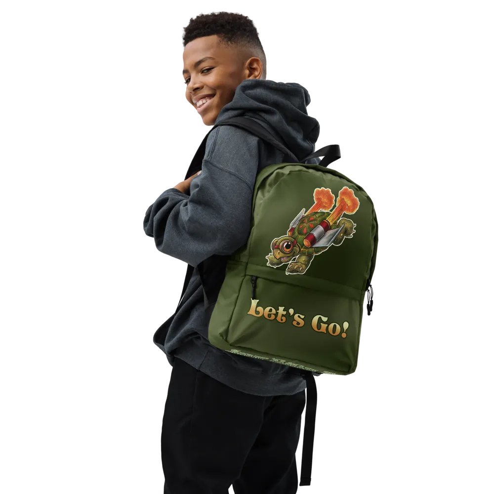 Jetpack Tortoise - SFA All-Over Backpack product image (5)