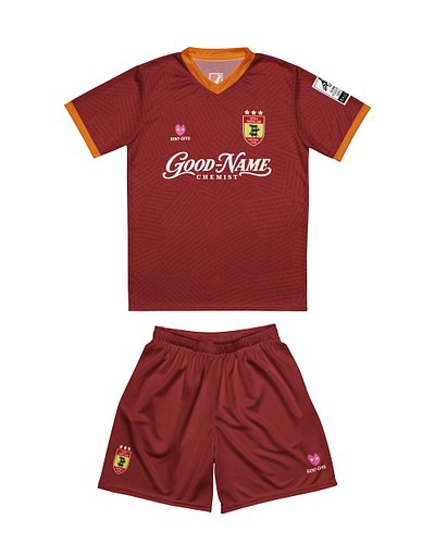 Cattle Traffic Jam FC Home Jersey just dropped.

Built on a deep burgundy base, covered in a pattern that looks like layers o...