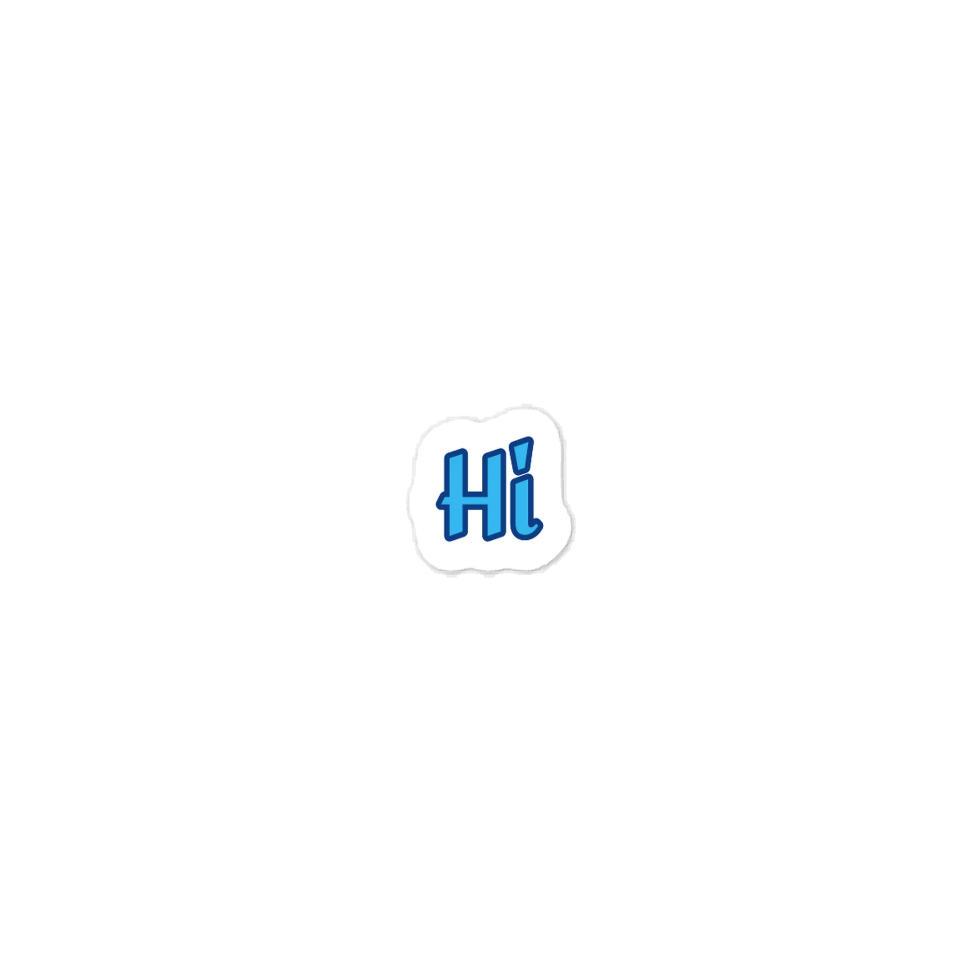 Hi Sticker product image (1)