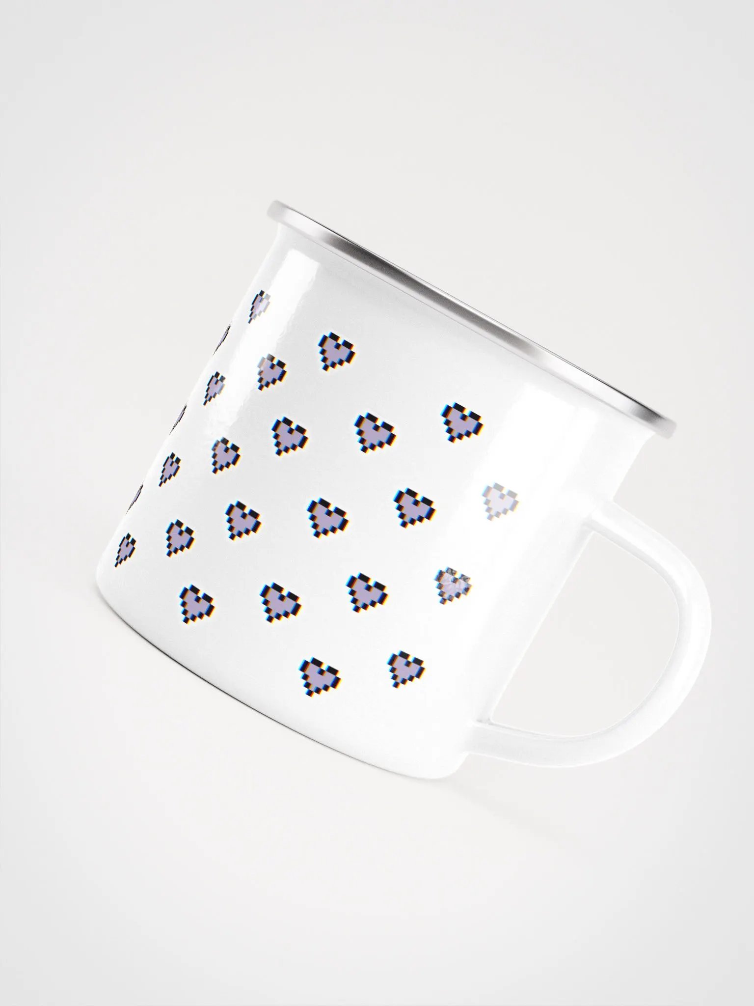 Tiny Hearts Enamel Mug product image (5)