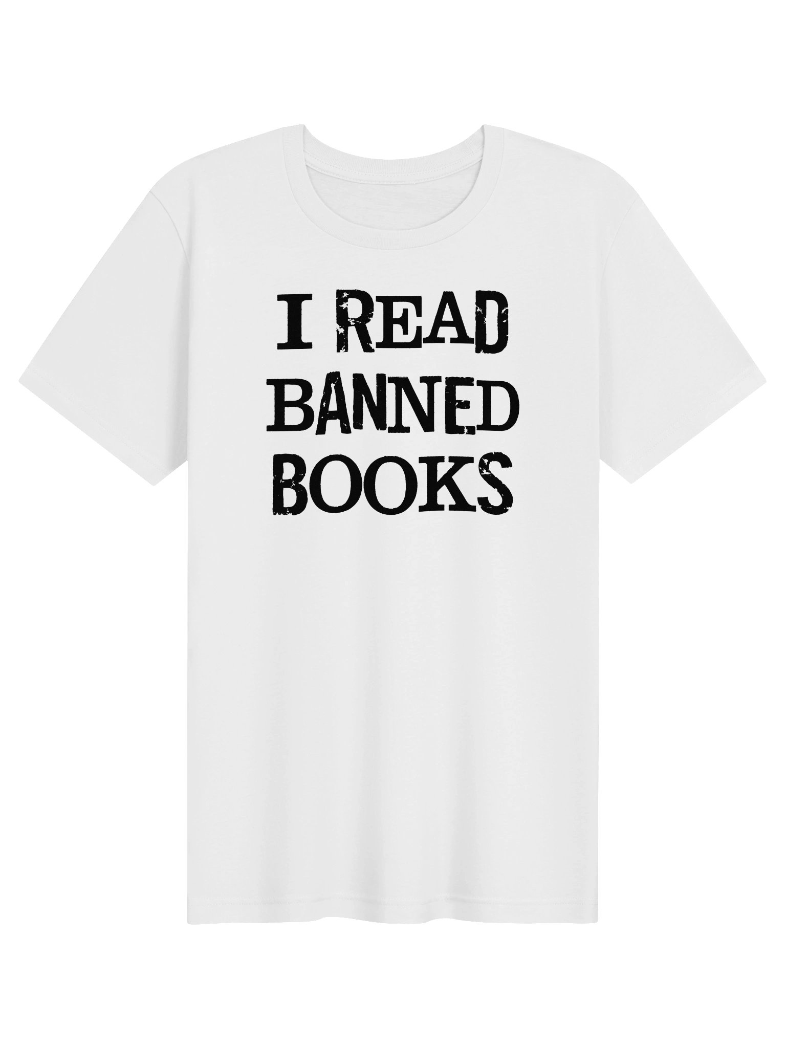 I Read Banned White T-Shirt product image (1)