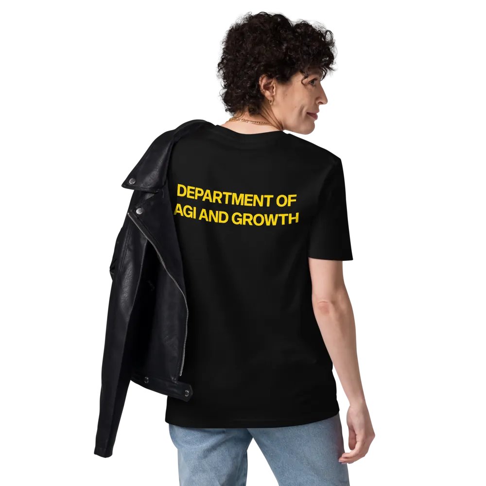 department of agi and growth t-shirt - 100% organic cotton product image (12)