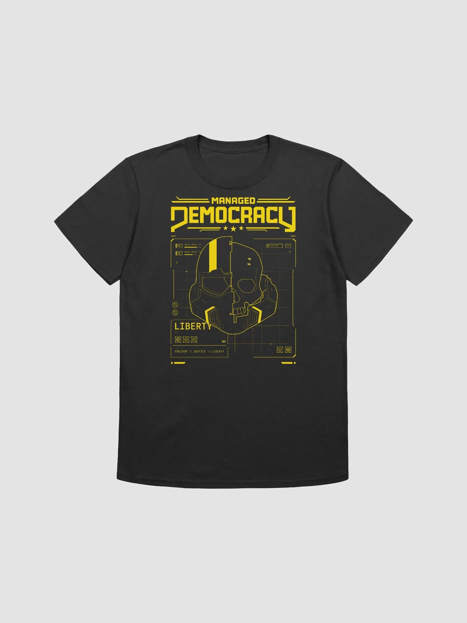 HELLDIVERS 2 "Inspired" Merch - Managed Democracy Shirt product image (1)