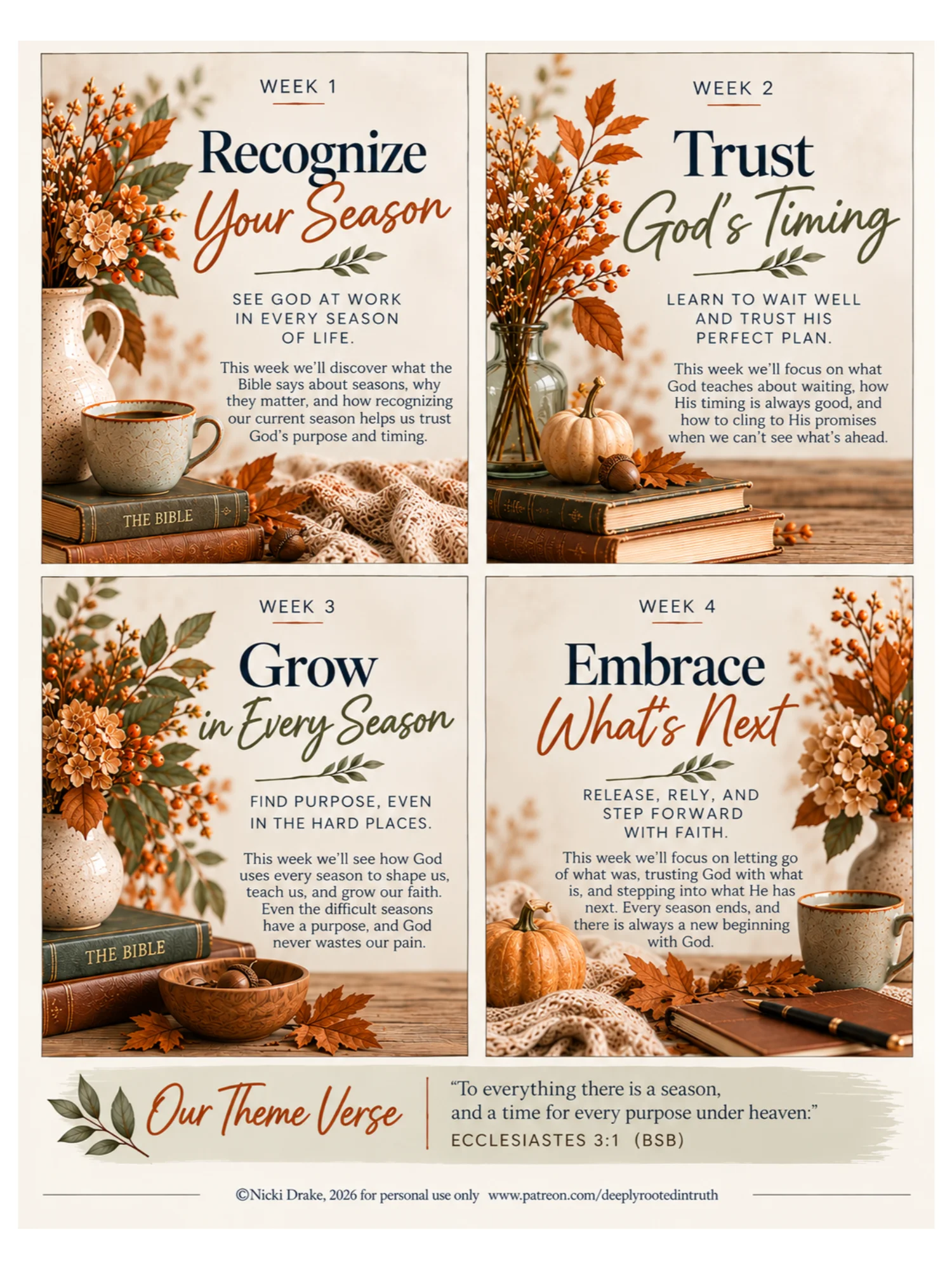 A Season for Everything (30-day) Quiet Time Bundle product image (4)