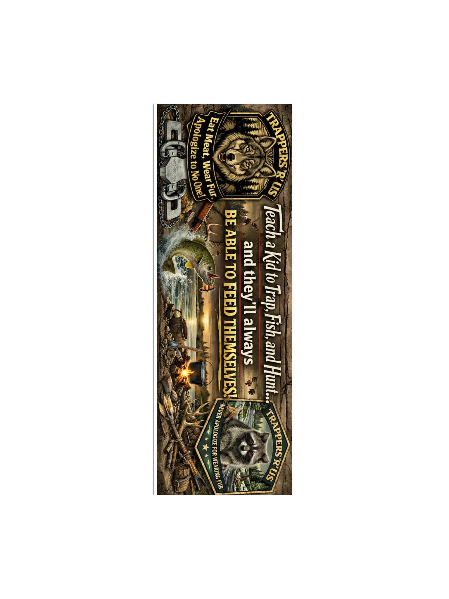 Teach a kid - Bumper sticker product image (3)