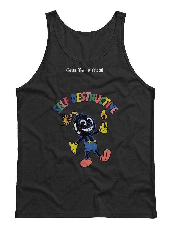 GRIMFAM – THE SELF-DESTRUCTIVE TANKTOP/SINGLET #2 product image (2)