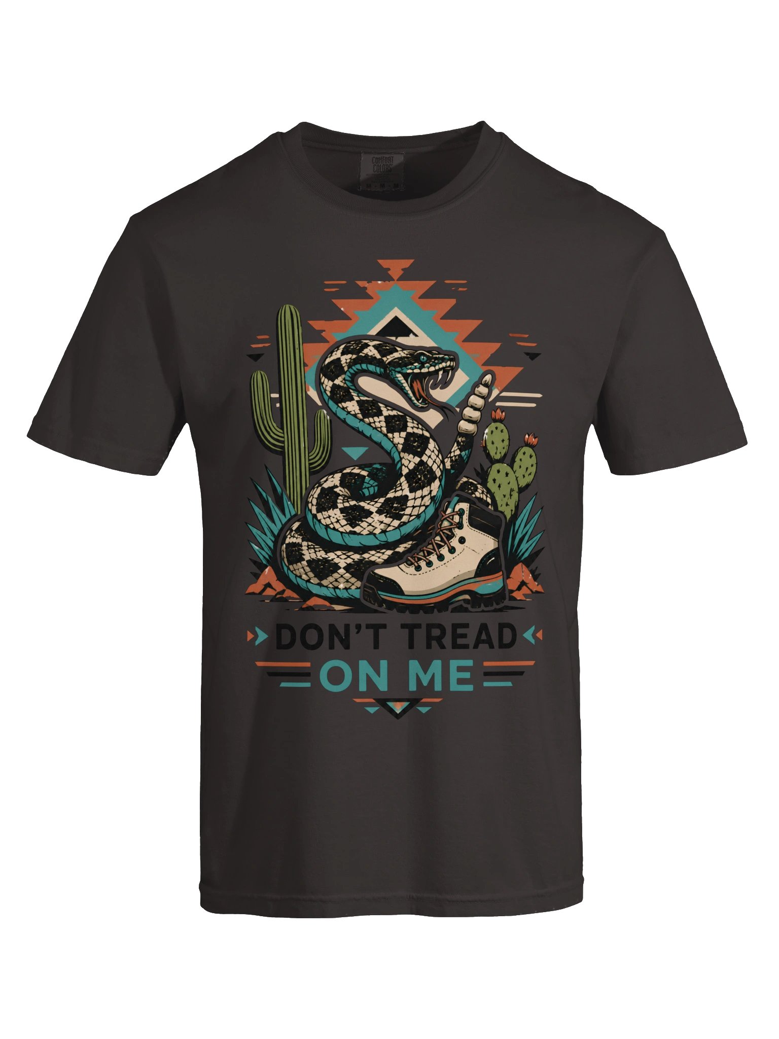 Don’t Tread On Me Snake Desert Tee product image (43)
