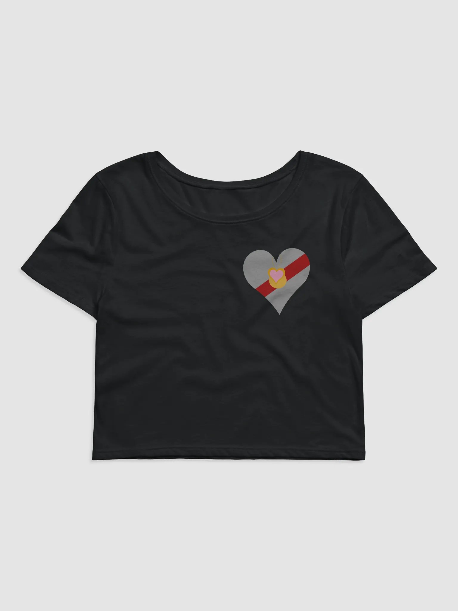 Heart and Shield Crop Top product image (1)