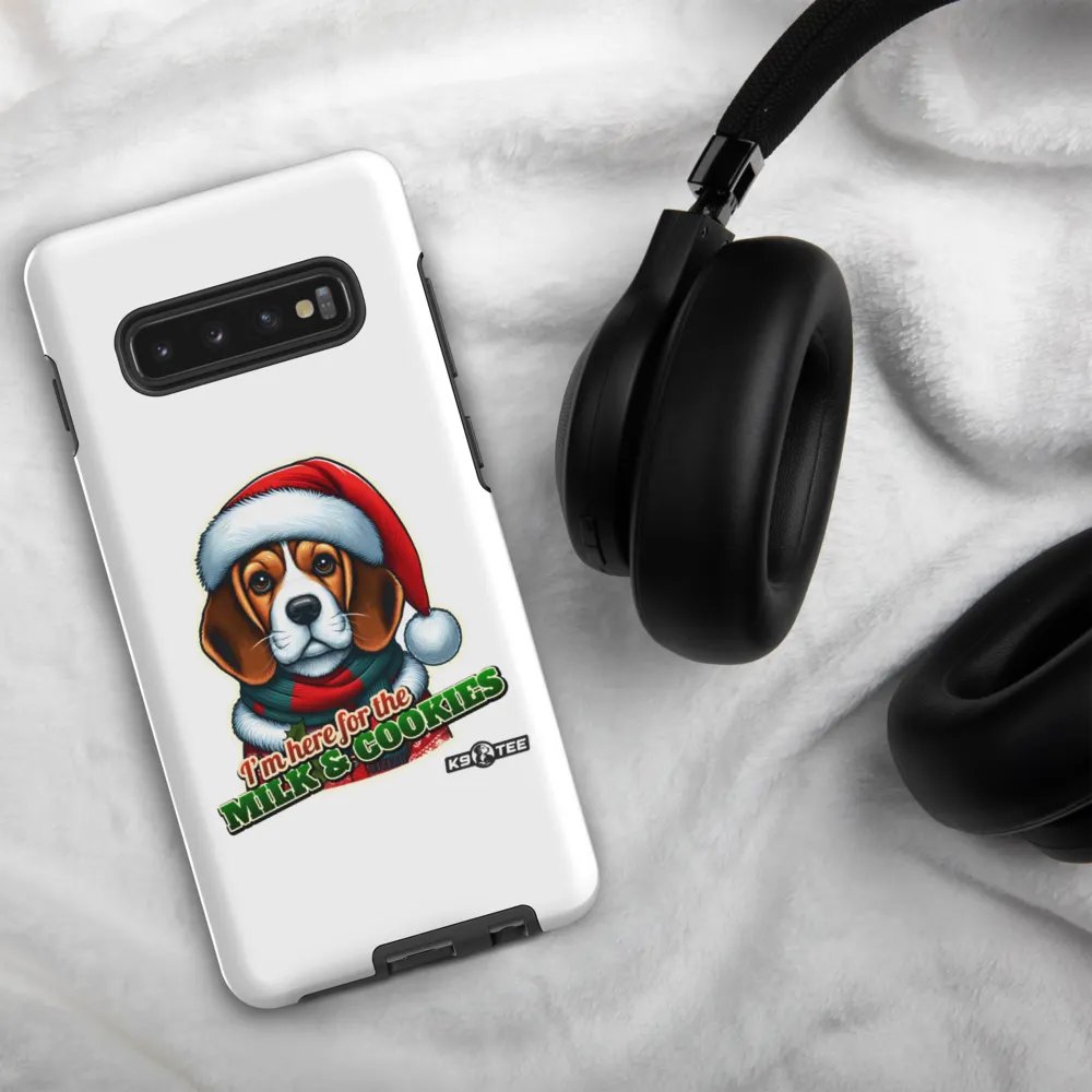 Beagle Santa Paws Tough Case product image (50)