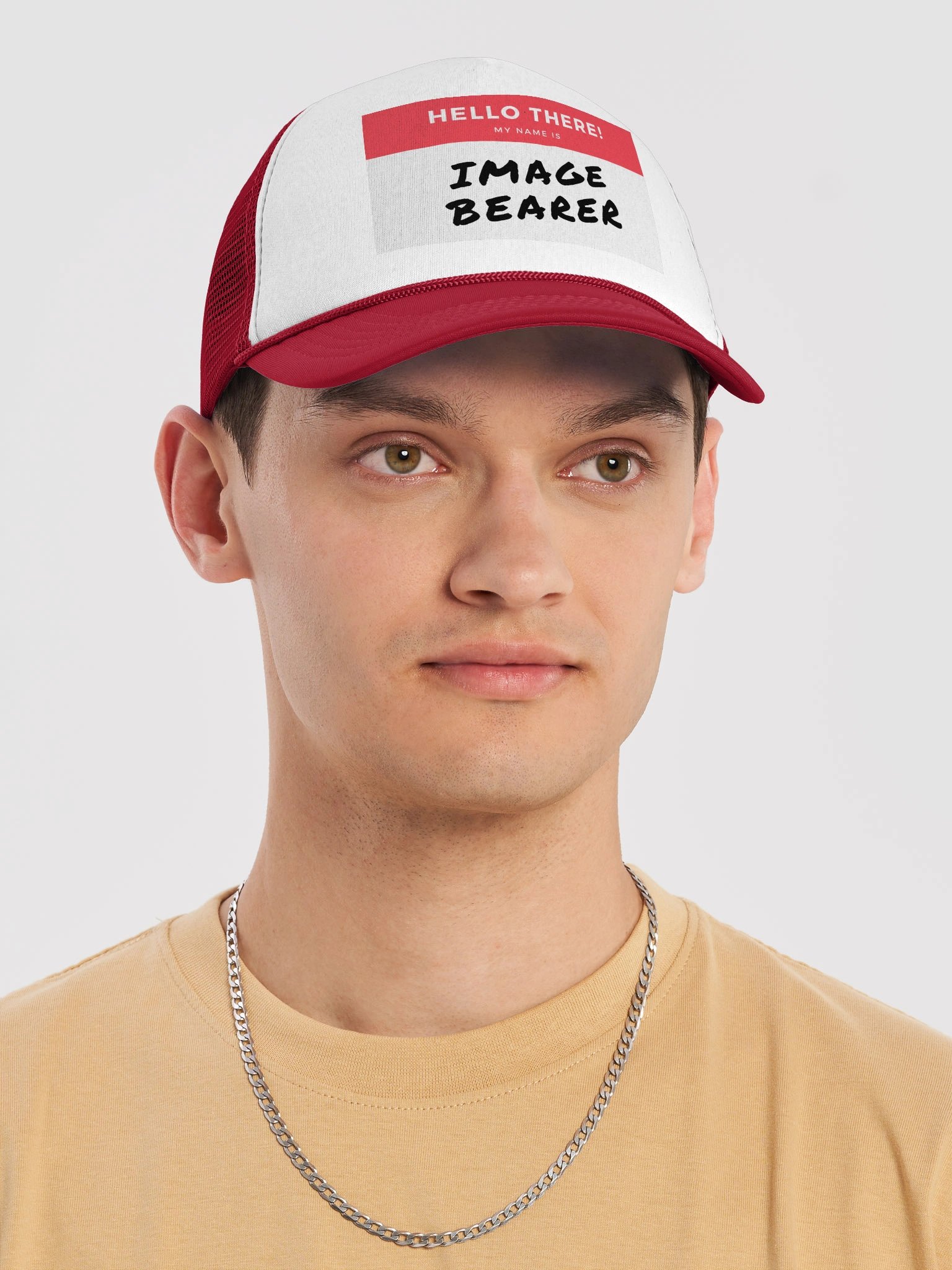 HELLO MY NAME IS IMAGE BEARER HAT product image (5)