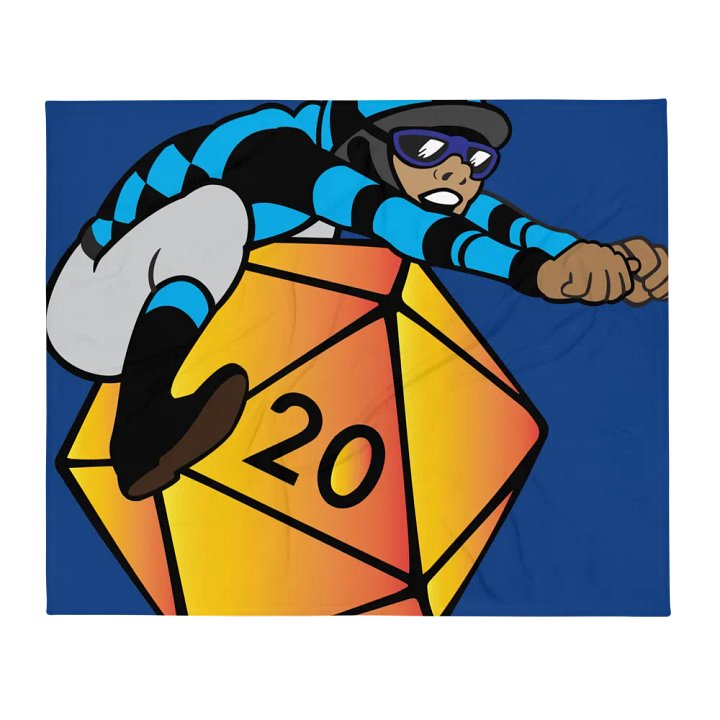 Dice Jockeys Blue Blanket product image (2)
