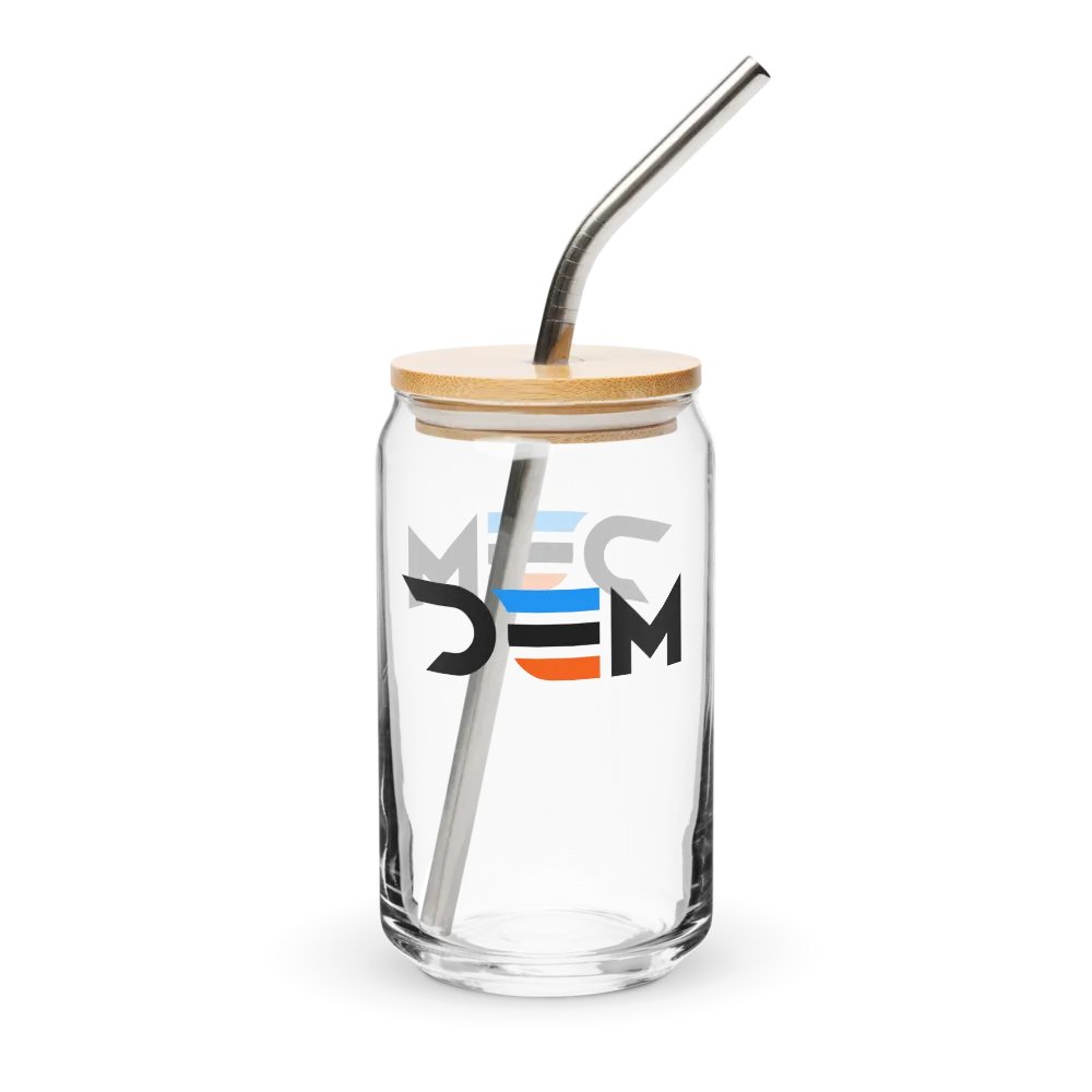 Dem Glass (w/ Lid & Straw) product image (1)