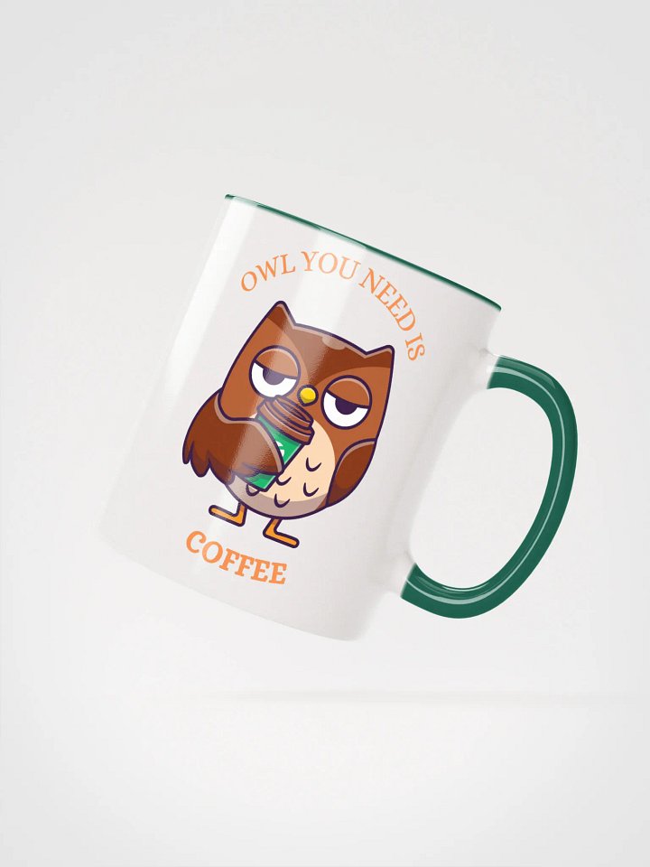 Coffee Owl Ceramic Mug product image (2)