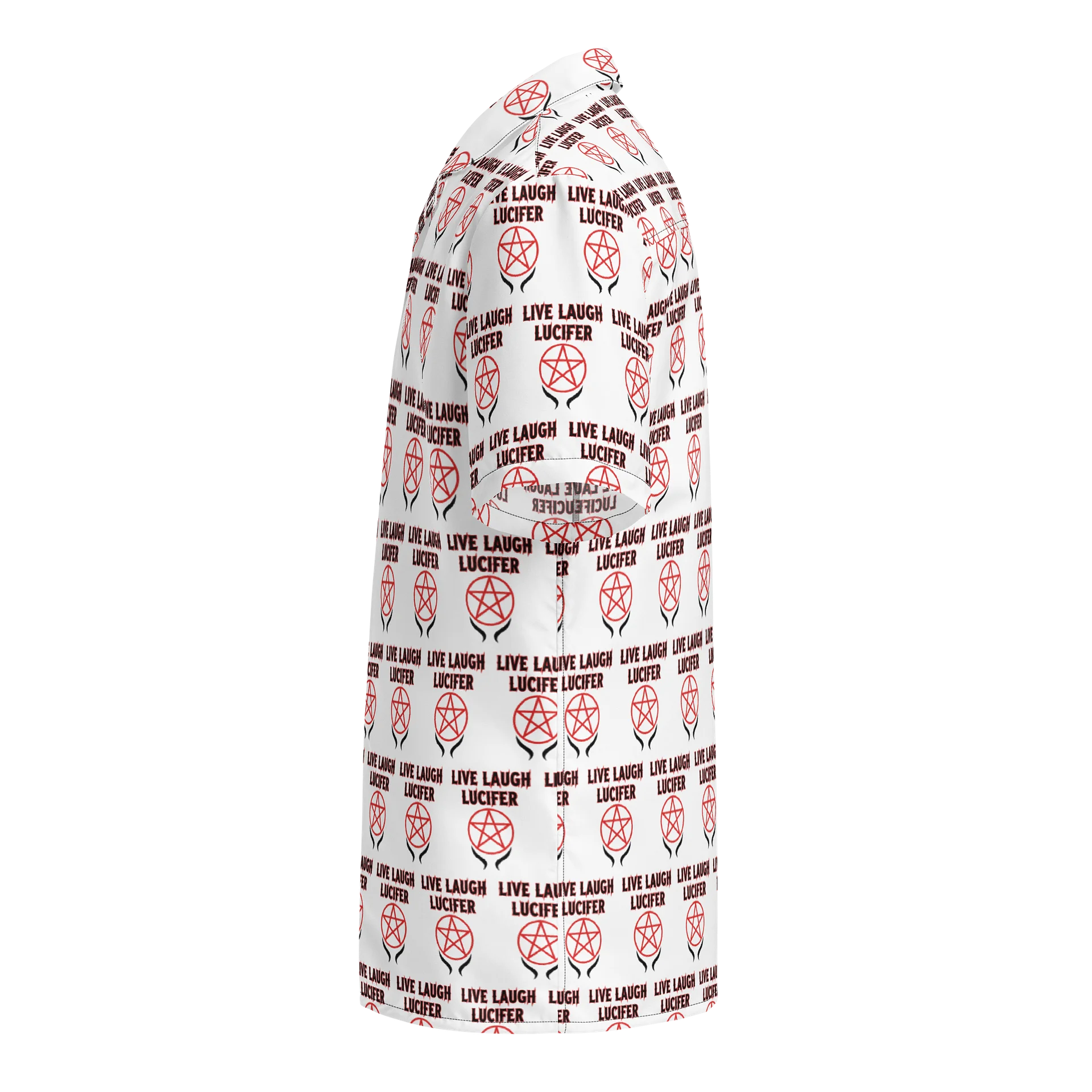 Live Laugh Lucifer 2026 Hawaiian Shirt - All Over Print product image (3)