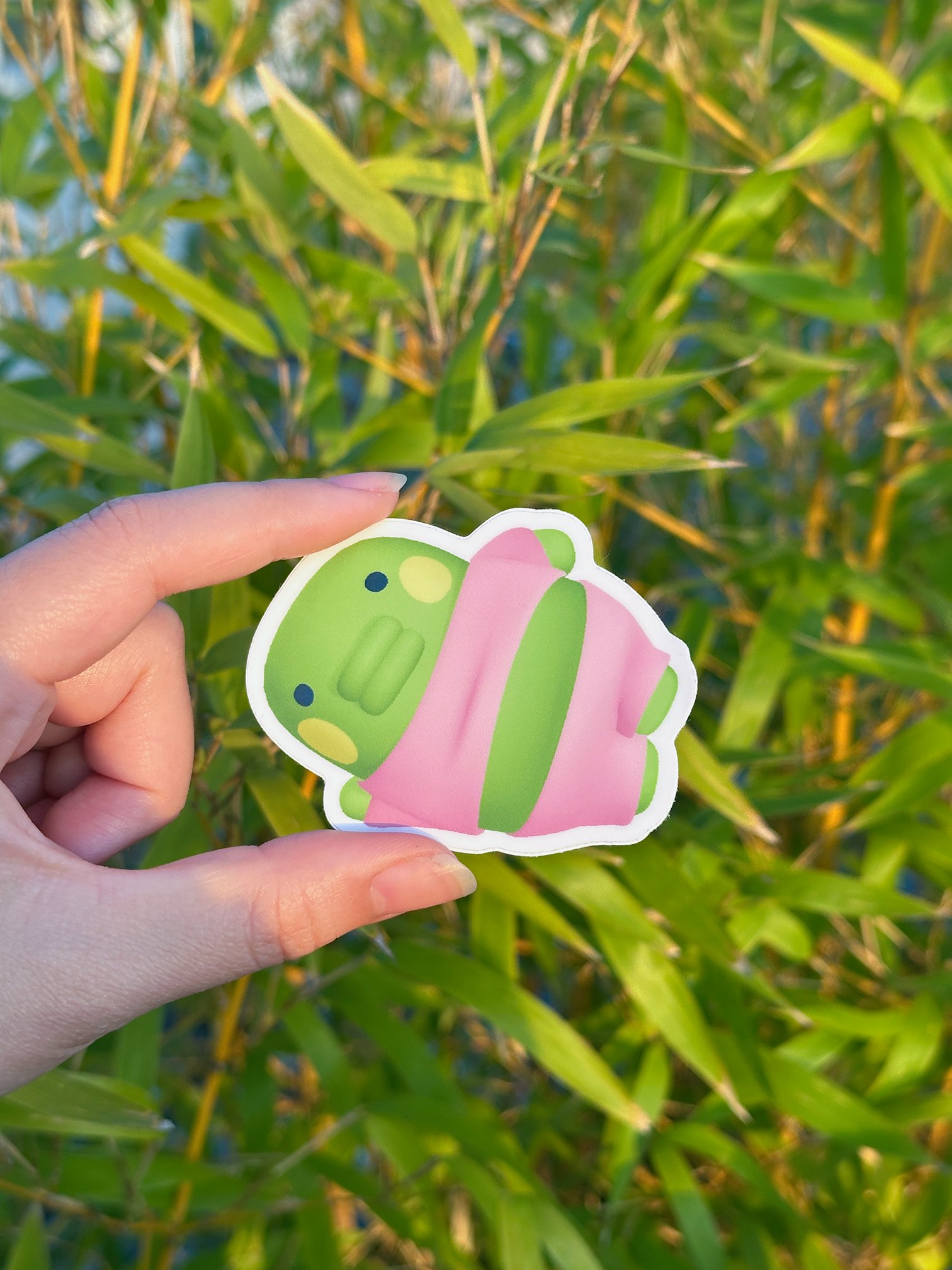 Lounging Kuchipatchi Sticker product image (1)