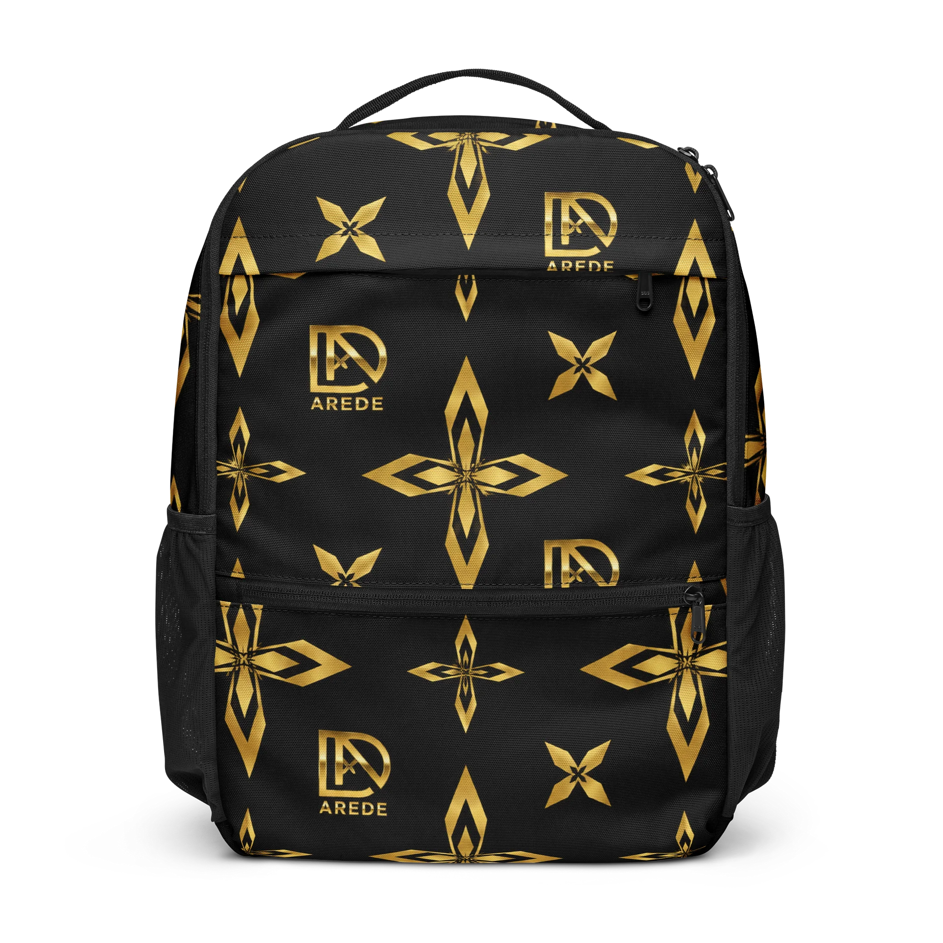 AREDE Gold Black Backpack product image (1)