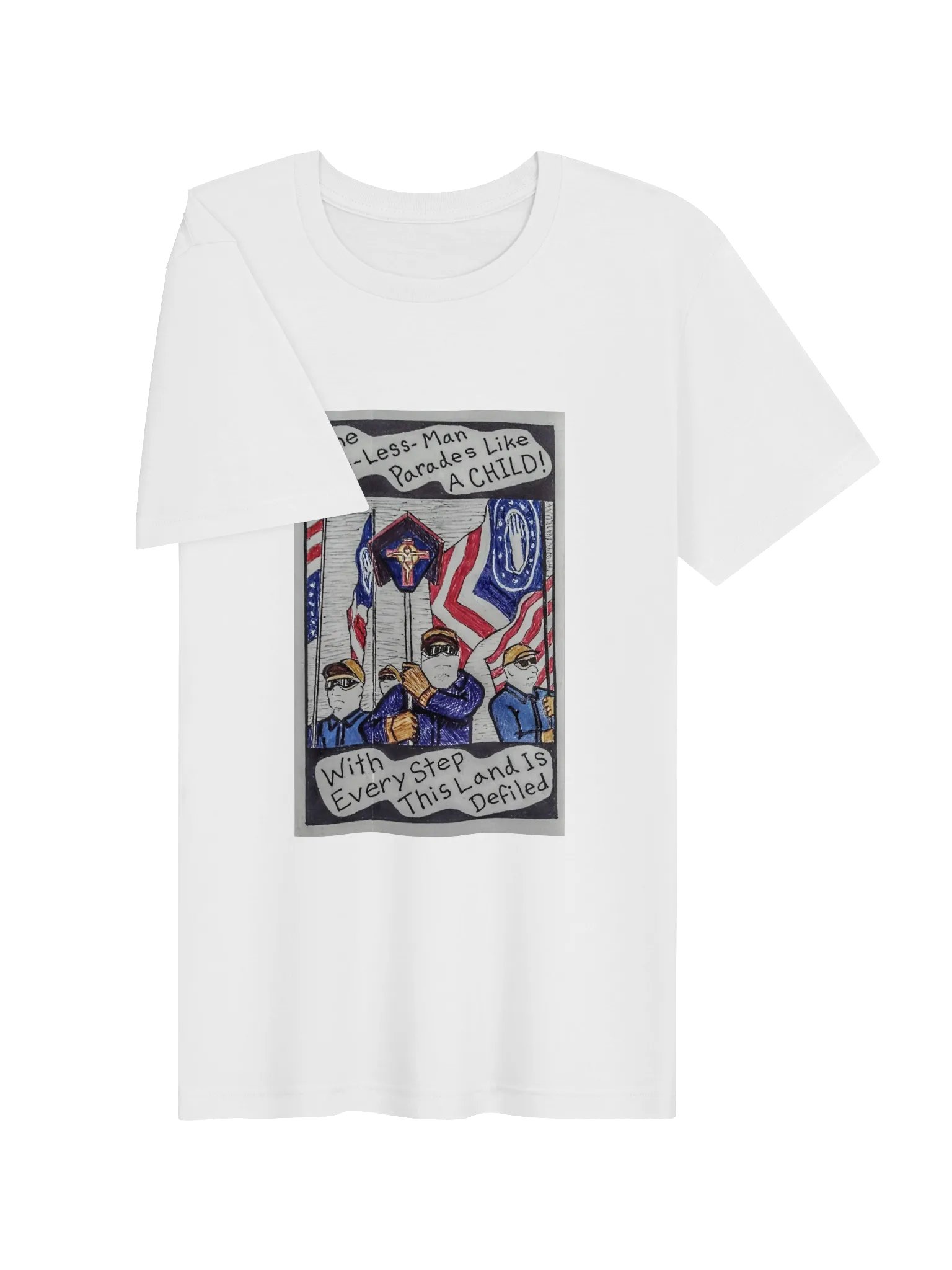 Klu-Less-Man Tee product image (4)