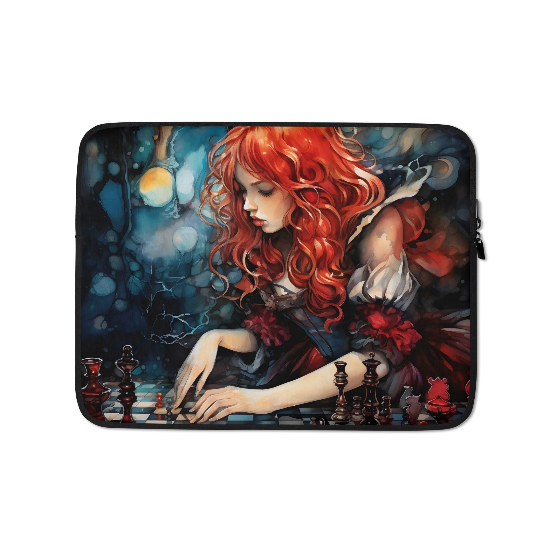 Whimsical Chessboard Laptop Sleeve product image (1)