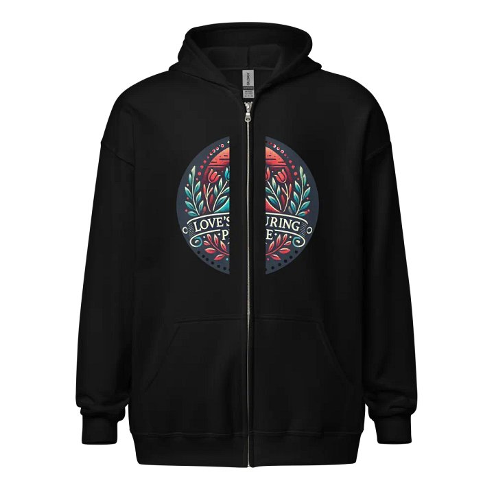 Love's Pure Floral Zip Hoodie product image (1)