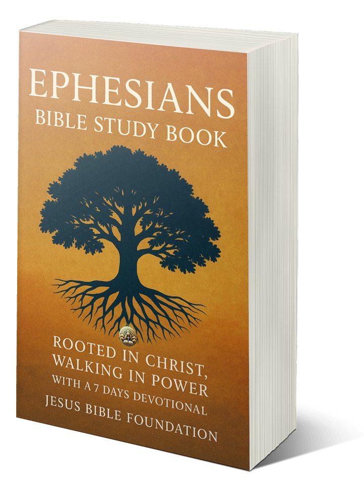 Ephesians Bible Study Book: Rooted in Christ, Walking in Power With A 7 Days Devotional product image (1)