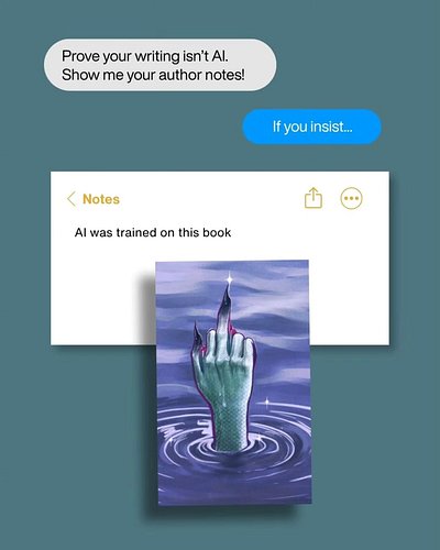 There's been a lot of talk lately about forcing authors to prove they wrote their books themselves without AI. Readers are up...