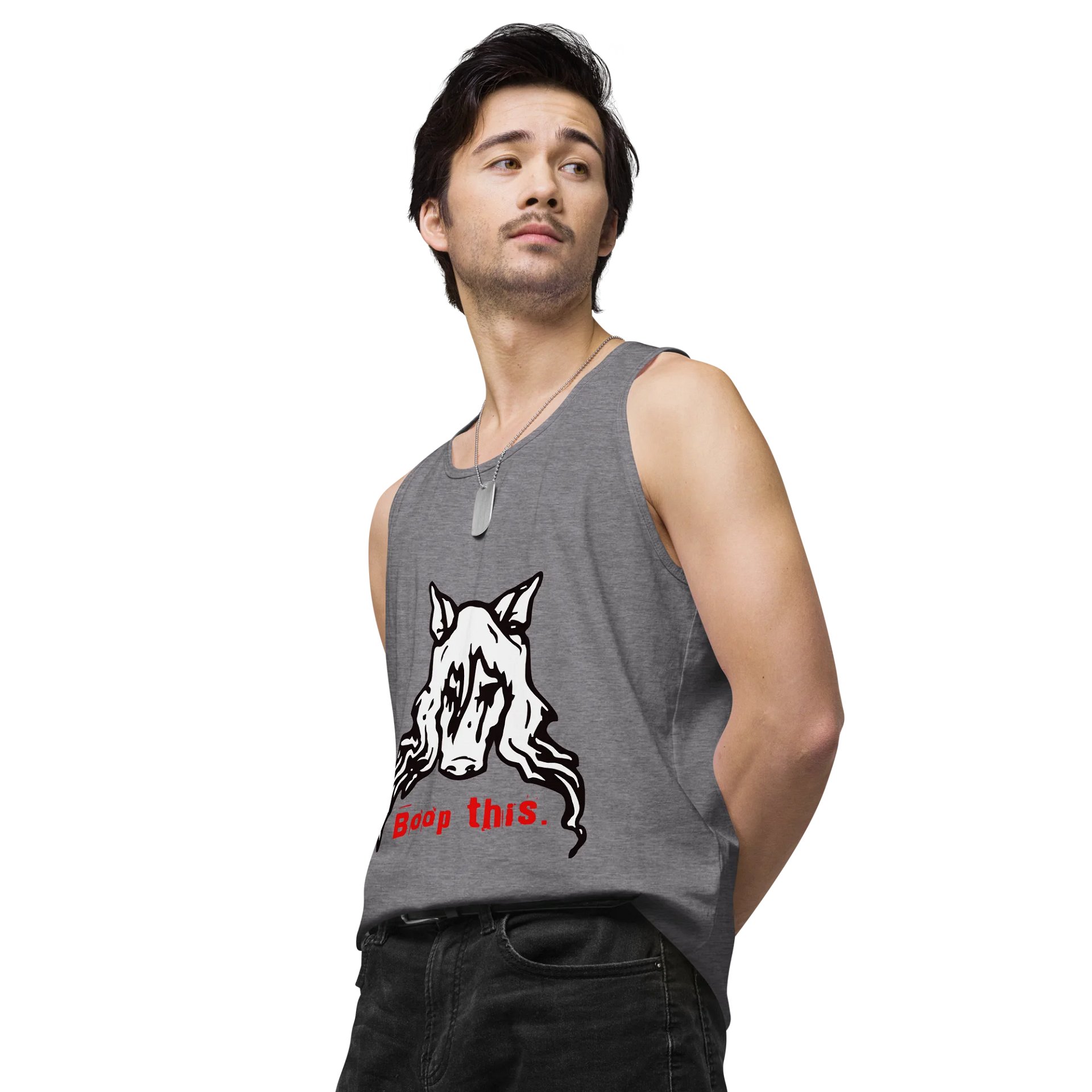 Boop This - Cotton Heritage Men's Premium Tank Top product image (19)
