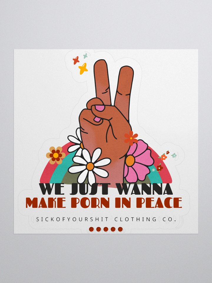 Make Porn In Peace product image (1)