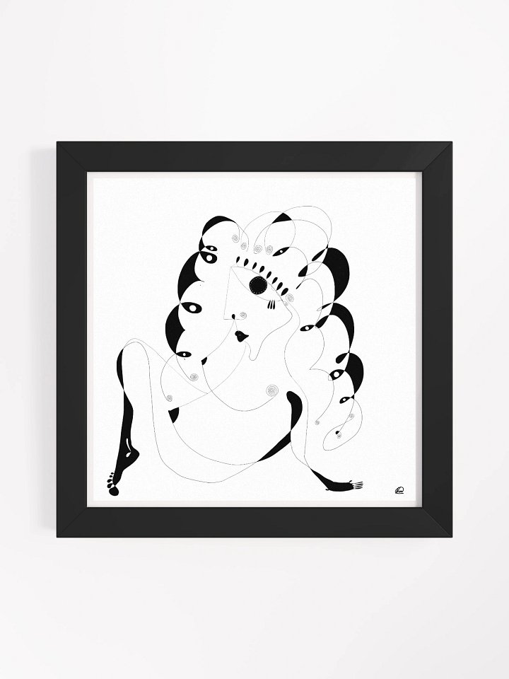 Sarah’s ready for the party (Framed Print) product image (1)