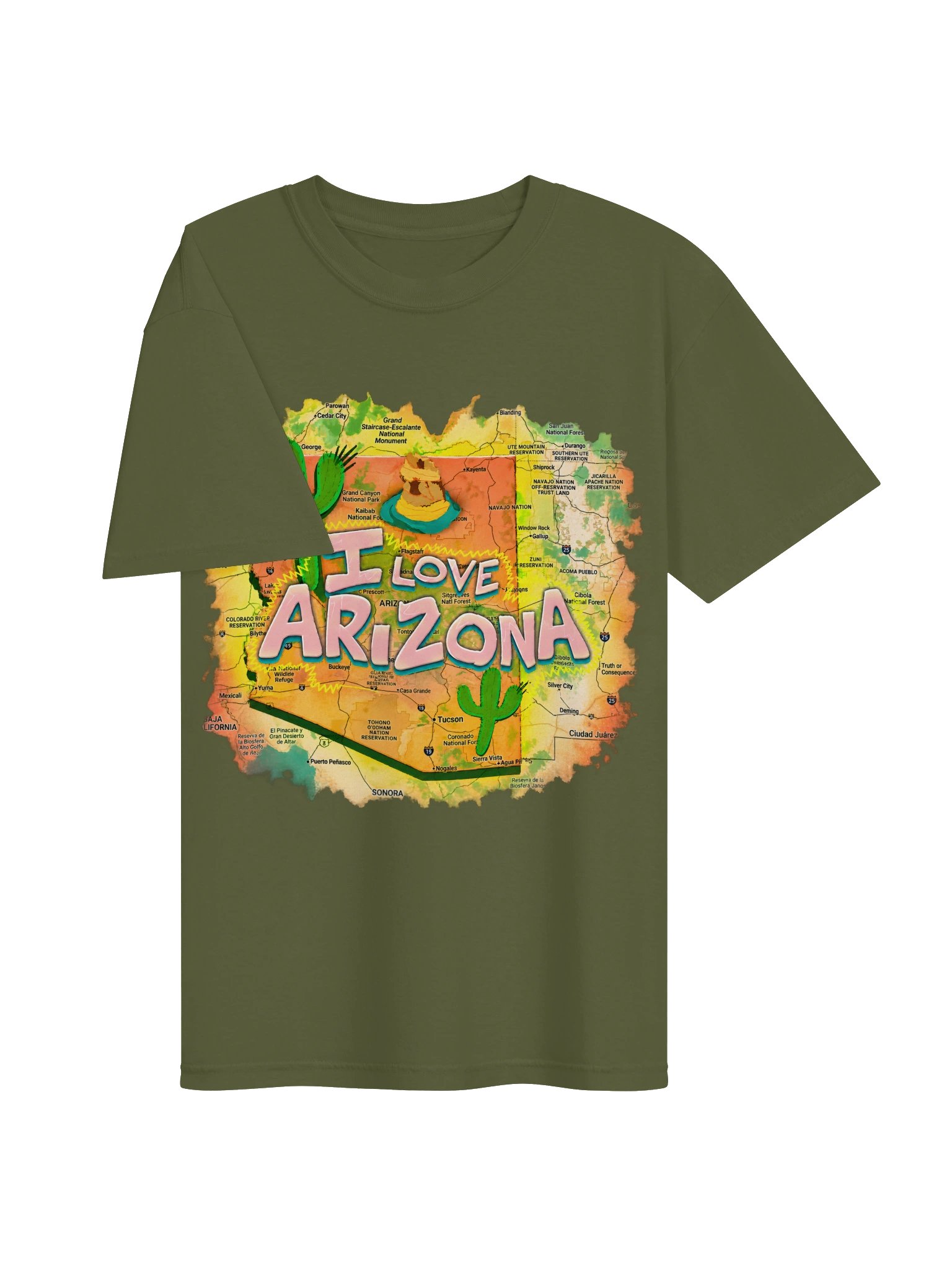 I Love Arizona™ Tee - Green product image (3)
