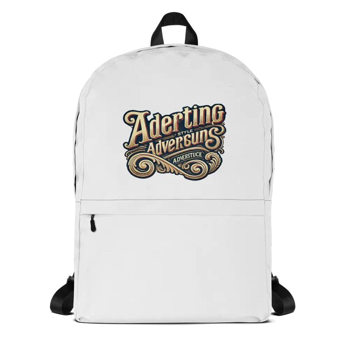 Adverting Style All-Over Print Backpack product image (1)