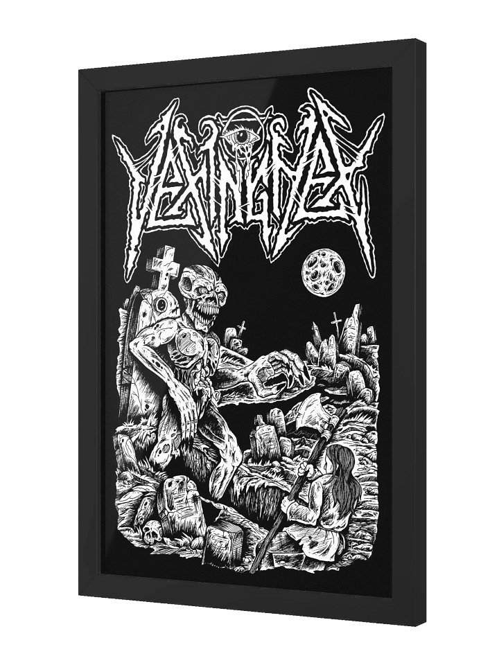 Revenant Framed Poster (White) product image (2)