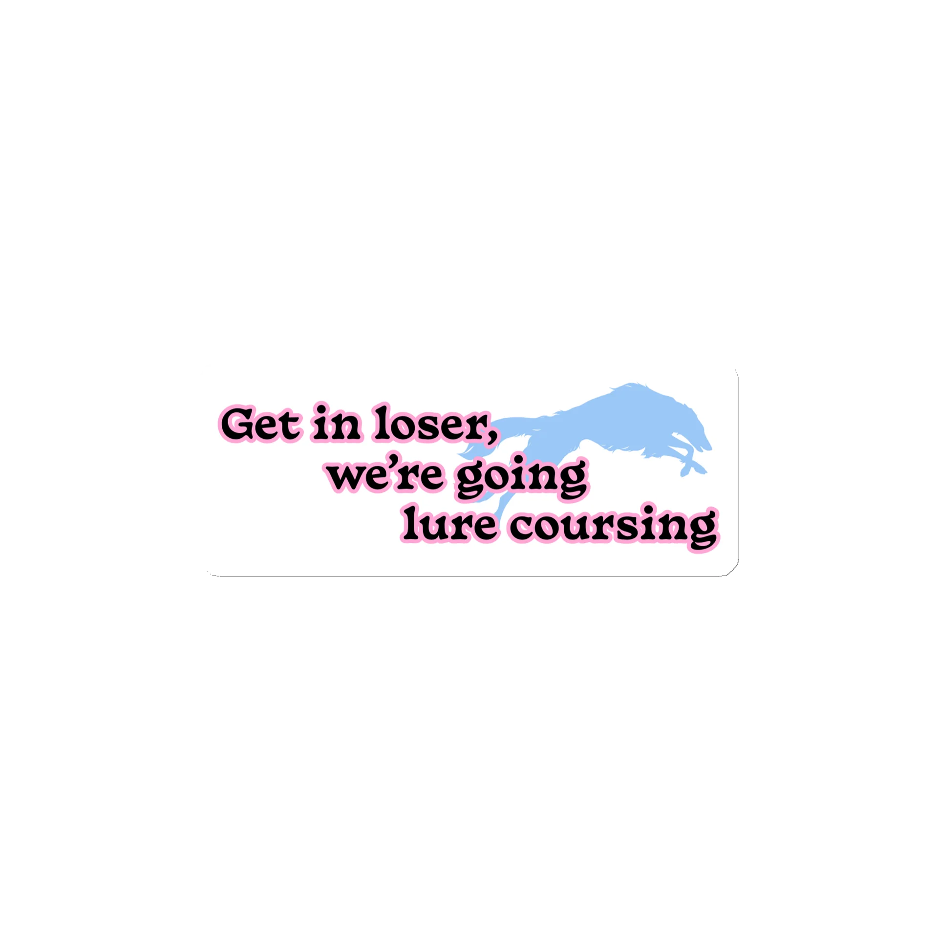 Get In Loser Lure Coursing Magnet - Blue Dog product image (1)
