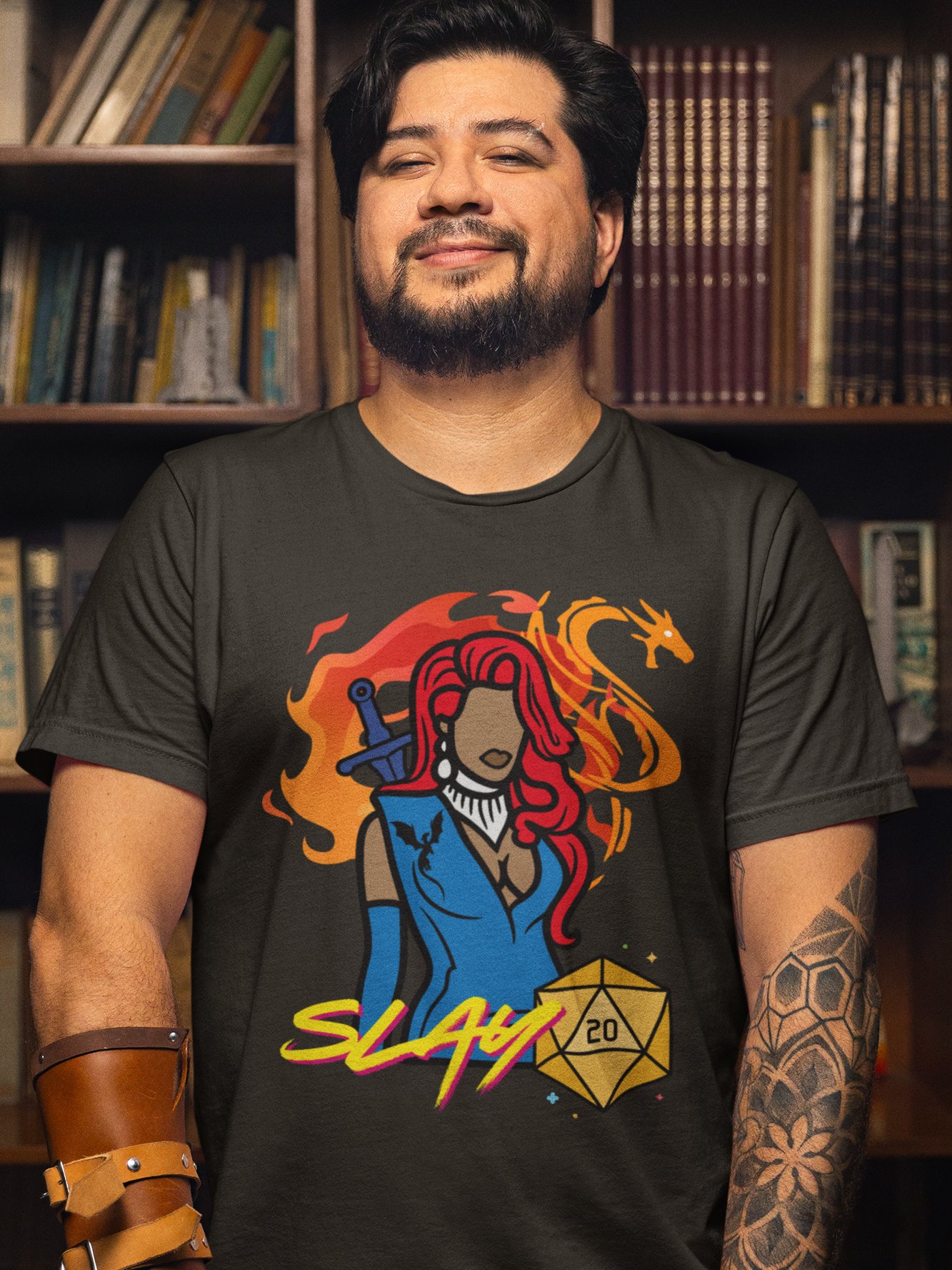 Slay Queen d20 Tee (Unisex) product image (1)