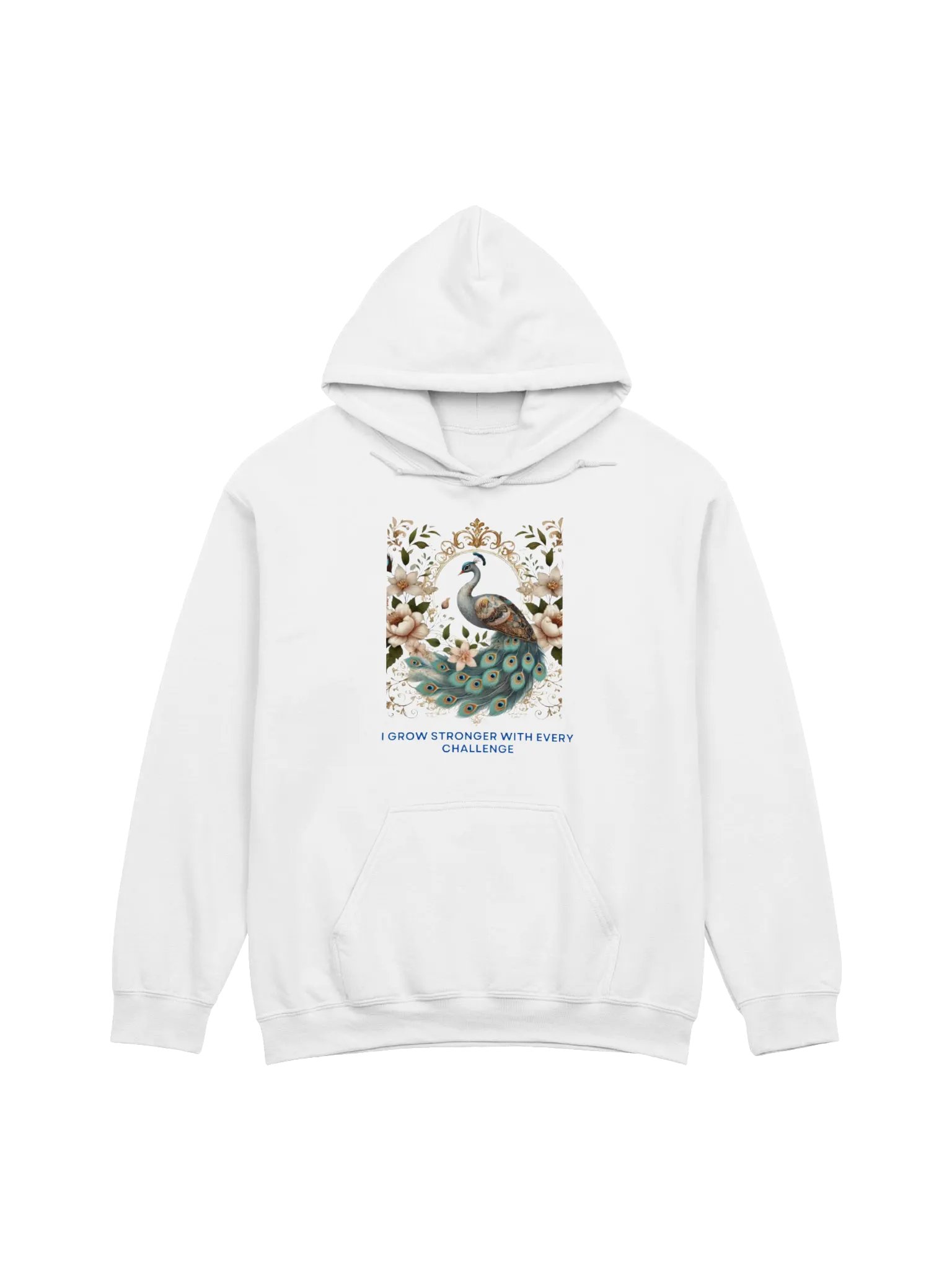 Statement Hoodie- White product image (1)