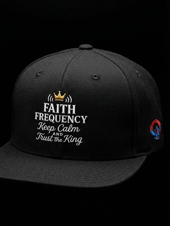 FAITH FREQUENCY // Ritual Drop Snapback .... Blacked Out Heritage Cap product image (2)