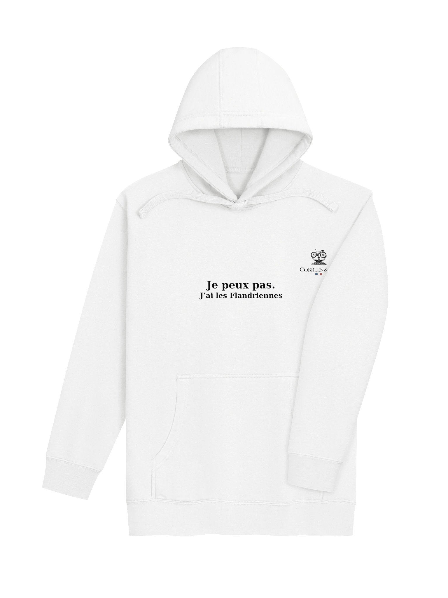 Flandriennes White Sweat (Unisex) product image (4)