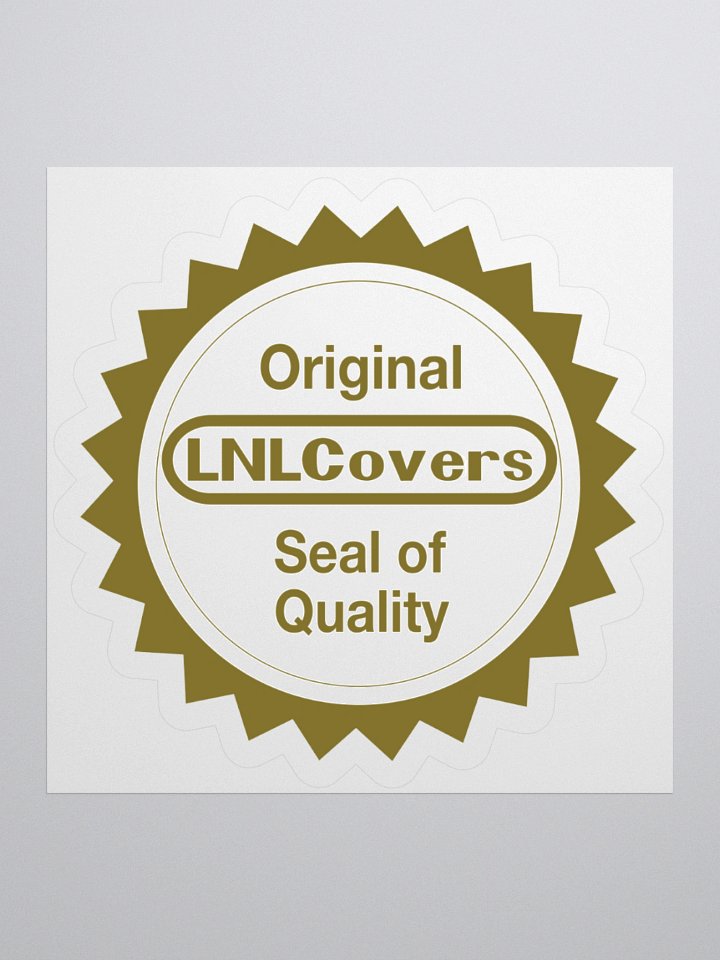 LNLCovers Seal of Quality - Kiss Cut Sticker product image (1)