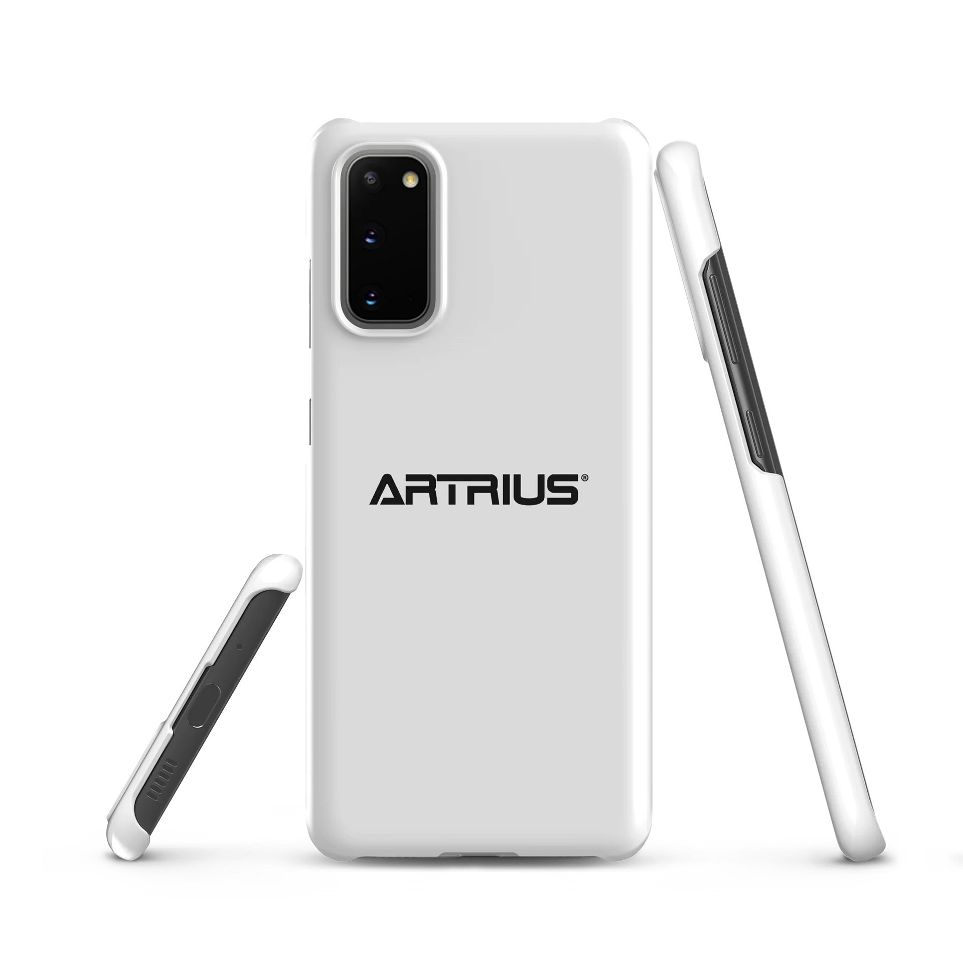 ARTRIUS Logo Snap Case for Samsung – White product image (7)